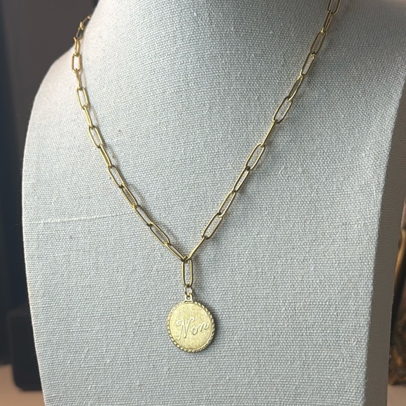 Vintage “NON” (aka “No”) charm on 18kt gold plated 18” chain 💫 - Picture 5 of 7